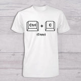Copy Paster - Personalized Father T-shirt And Baby Onesie