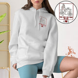 Ride Or Die - Personalized Biker Embroidered Hoodie