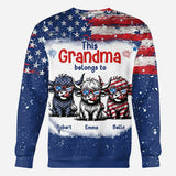 This Grandma Belongs To These Cuties - Personalized All Over Shirt