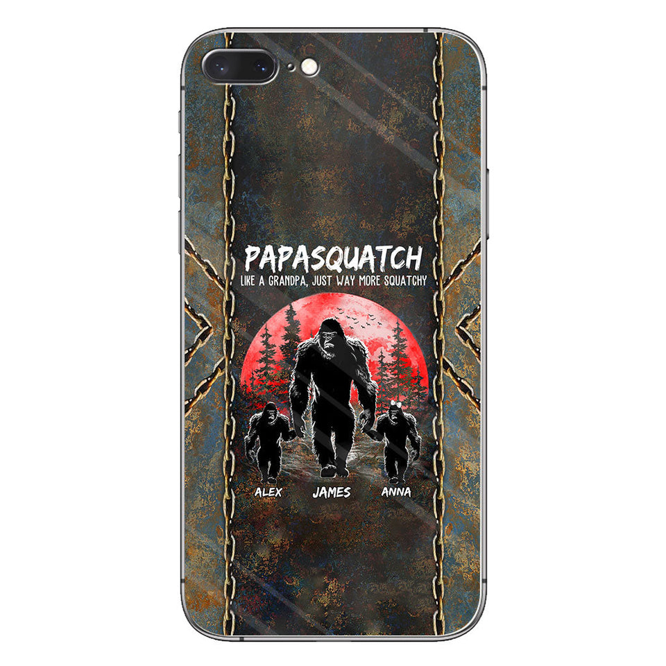 Grandpasquatch - Personalized Father Phone Case