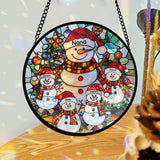 Blessed To Be Called Nana Grandma Gigi - Personalized Grandma Stained Glass Suncatcher