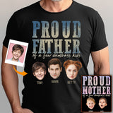 Proud Father Mother Of A Few Dumbass Kids - Personalized Father T-shirt And Hoodie