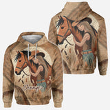 Horse Lovers - Personalized Horse All Over Shirt