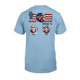 Eagle Dad Papa - Personalized Father T-shirt and Hoodie