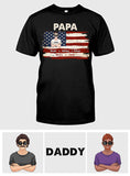 Dad's Life 4th Of July - Personalized Father T-shirt And Hoodie