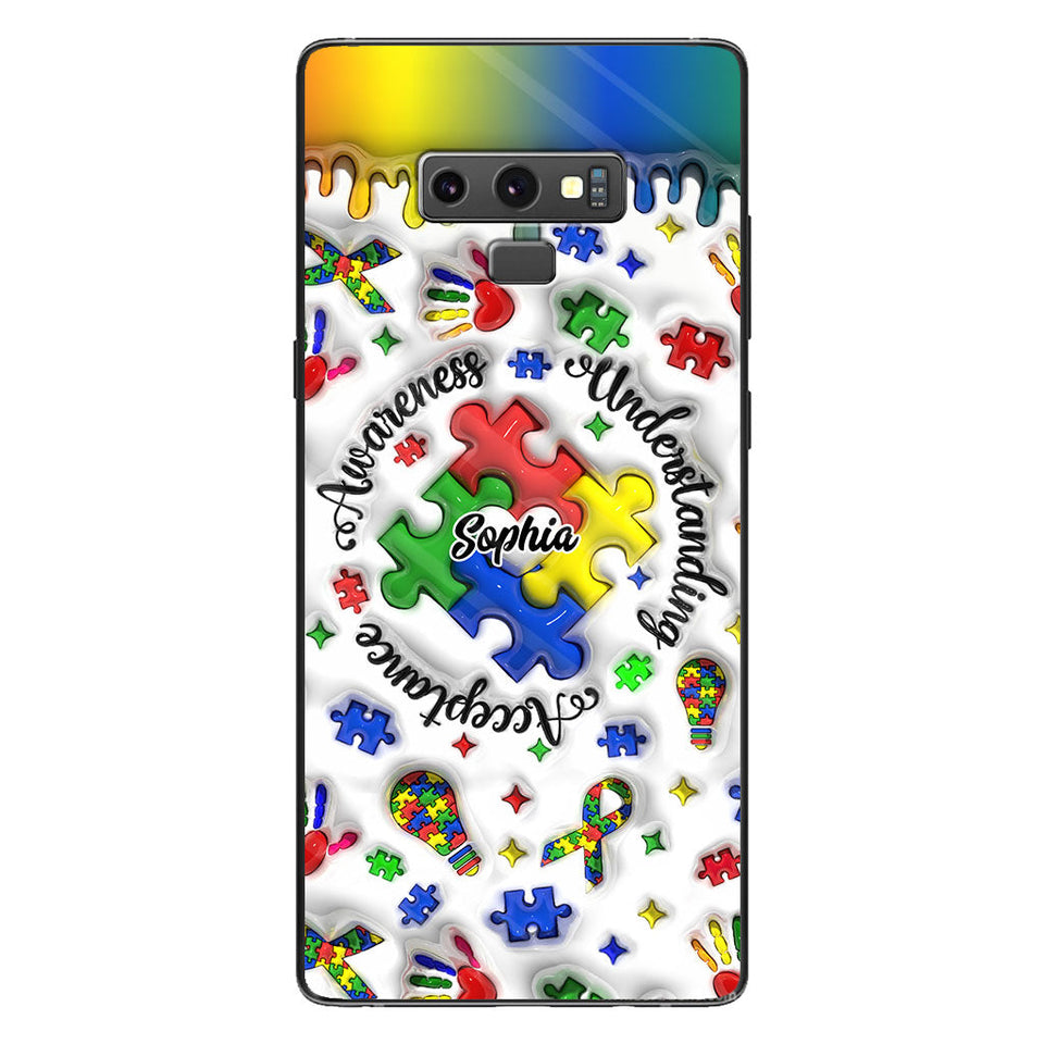 Sensibilisation à l'autisme - Coque de téléphone personnalisée pour la sensibilisation à l'autisme
