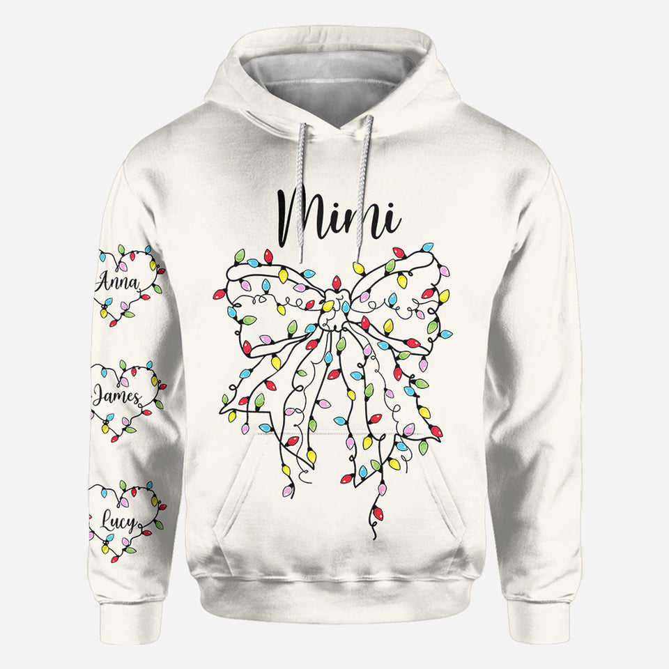 Grandma Christmas - Personalized Grandma All Over Shirt
