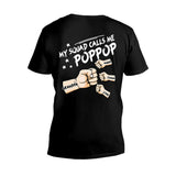 My Squad Calls Me Poppop - Personalized Grandpa T-shirt and Hoodie