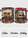 Beautiful Sewing Machine - Personalized Sewing Accent Mug