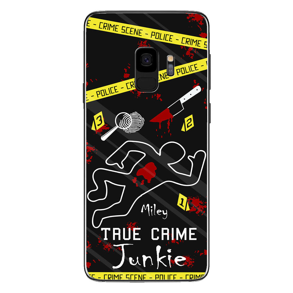 True Crime Junkie - Personalized Phone Case