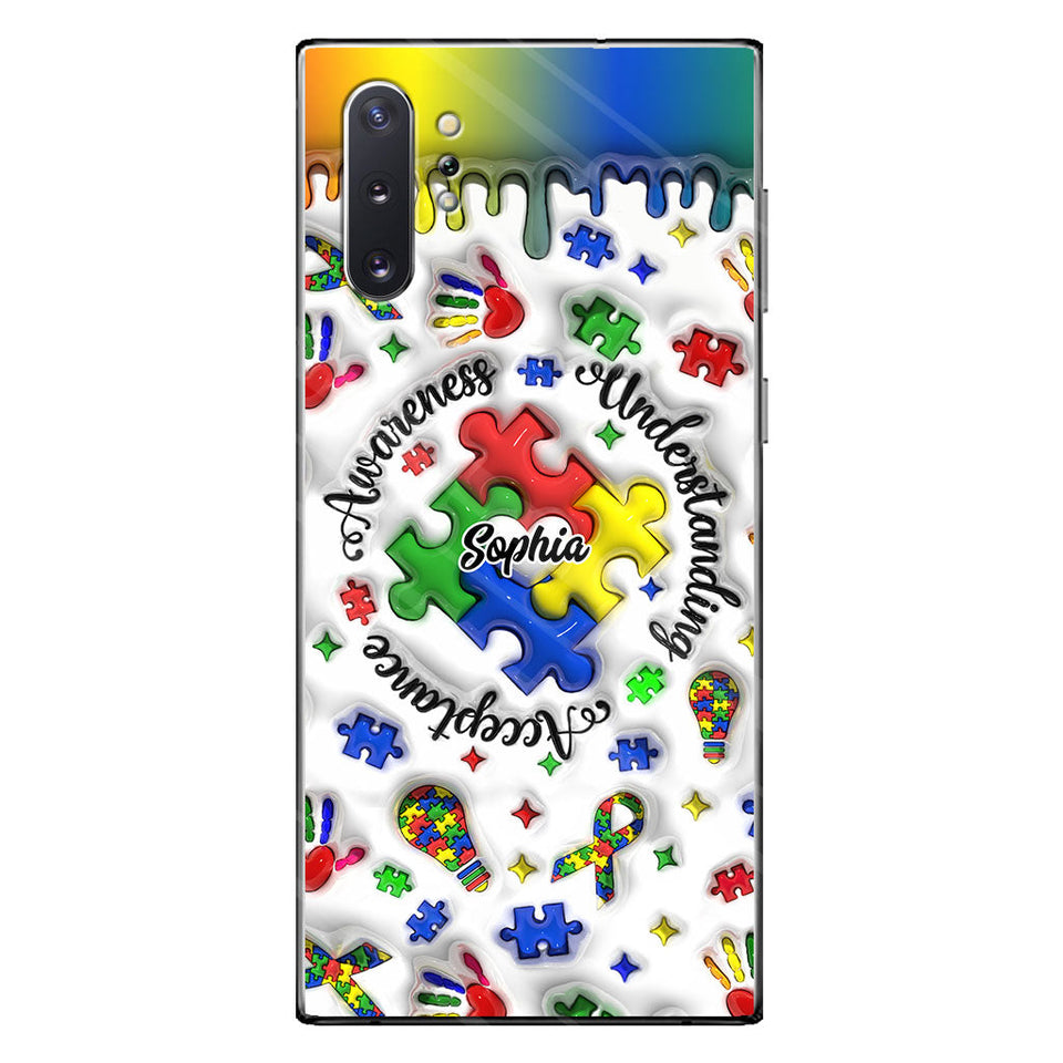 Sensibilisation à l'autisme - Coque de téléphone personnalisée pour la sensibilisation à l'autisme