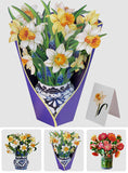 Best Flower For The Best Woman - 3D Pop-Up Card