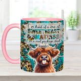 Sassy Highland Cow - Personalized Accent Mug