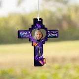 God Has You In His Arm, I Have You In My Heart - Personalized Memorial Wind Chime