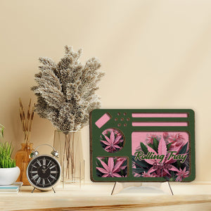 Pink 420 - Personalized Weed 2 Layered Wood Sign / Wood Plaque