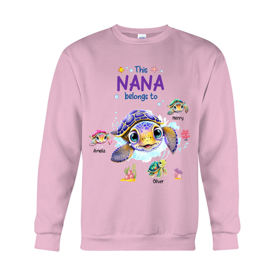 This Grandma Belongs To - Personalized Grandma T-shirt And Hoodie