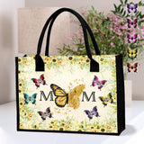 Best Mom Ever - Personalized Mother Canvas Tote Bag