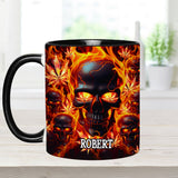 Free Your Mind - Personalized Weed Accent Mug