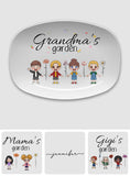 If Nana Were Flowers - Personalized Grandma Plate