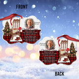 Christmas In Heaven - Personalized Memorial Custom Shaped Ornament