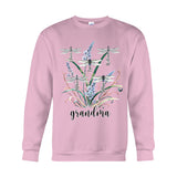Grandma Mother Dragonfly - Personalized Grandma T-shirt And Hoodie