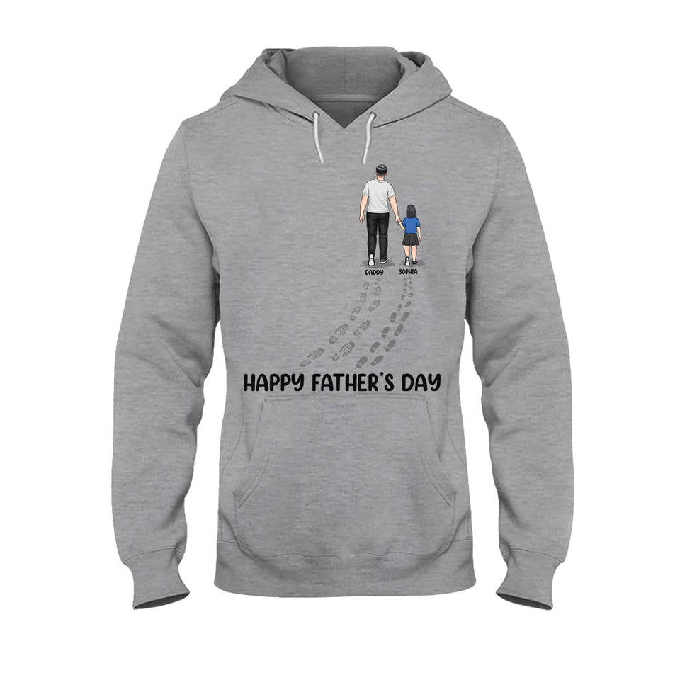 Happy Father's Day - Personalized Father T-shirt And Hoodie