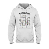 ABCs Of Black History - Personalized African American T-shirt And Hoodie