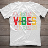 Black History Vibes - Personalized African American T-shirt And Hoodie