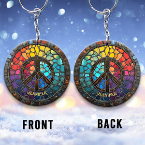 Hippie Soul - Personalized Hippie Keychain
