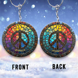 Hippie Soul - Personalized Hippie Keychain