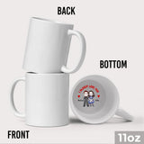 I Bloody Love You - Personalized Couple Hidden Message Mug