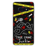 True Crime Junkie - Personalized Phone Case