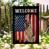 Puppy Flag - Personalized Dog Garden Flag