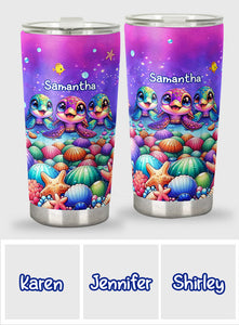 Just A Girl Who Loves Turtles - Personalized Turtle Tumbler