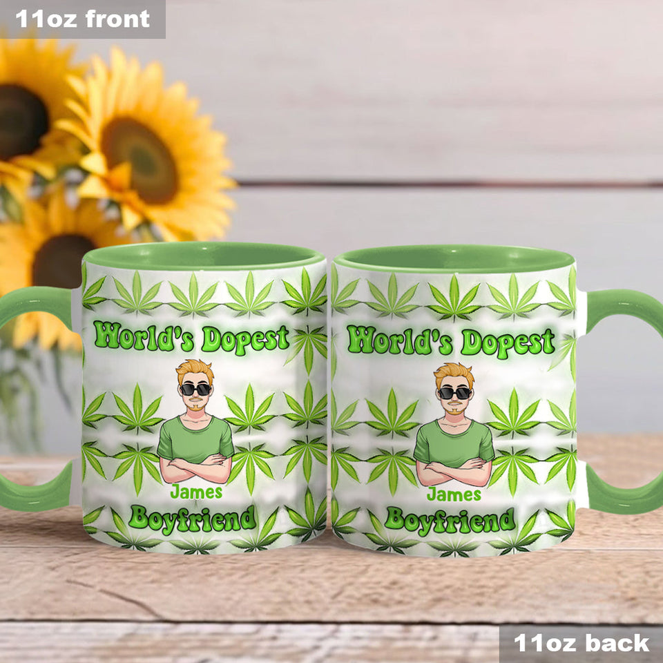 Best Buds - Personalized Weed Accent Mug