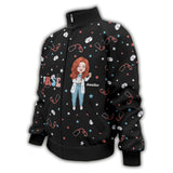 Nurse Life 4th Of July - Personalized Nurse Zip Jacket