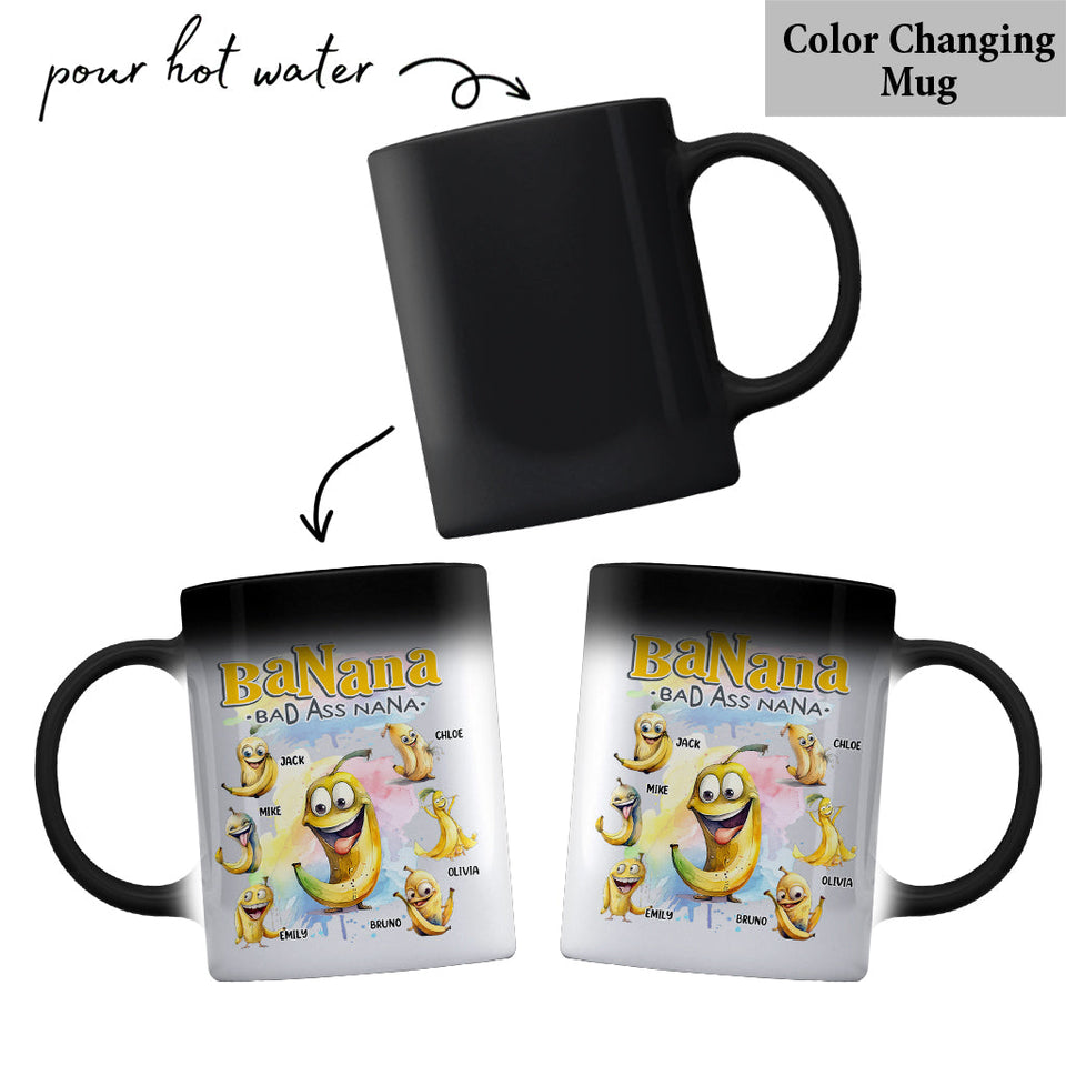 Banana Grandma - Personalized Grandma Mug