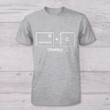 Copy Paste Like Father Like Son Daughter Funny - Personalized Father T-shirt And Baby Onesie