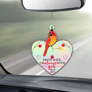 Je suis toujours avec toi - Ornement de voiture commémoratif personnalisé « Je suis toujours avec toi »