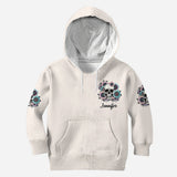 Beautiful Crazy - Personalized Skull All Over Shirt
