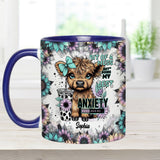 Bit Of A Mess But Doing My Best - Personalized Accent Mug