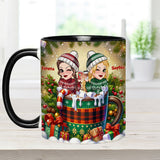 Badass Bitches - Personalized Bestie Accent Mug