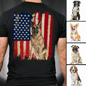 Puppy Flag - Personalized Dog T-shirt and Hoodie