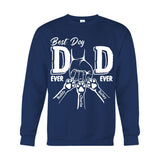 Best Dog Dad Ever - Personalized Dog T-shirt And Hoodie
