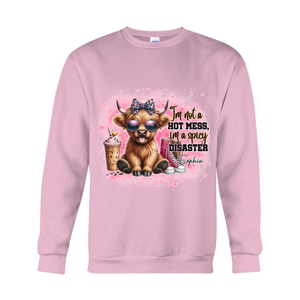 I'm Not A Hot Mess - Personalized T-shirt And Hoodie