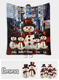 Blessed to Be Called - Personalized Grandma Blanket