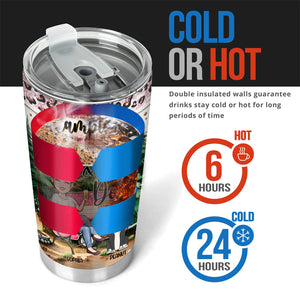 Glamping Queen & Her Dogs/ Cats... - Personalized Camping Tumbler