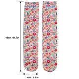 If You Can Read This This Nurse Is Off Duty Floral - Personalized Nurse Socks