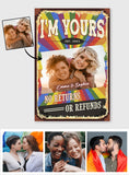 I Am Yours No Returns Or Refunds - Personalized LGBT Support Canvas And Poster