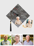 I Know You'd Be With Me - Personalized Graduation Cap Topper